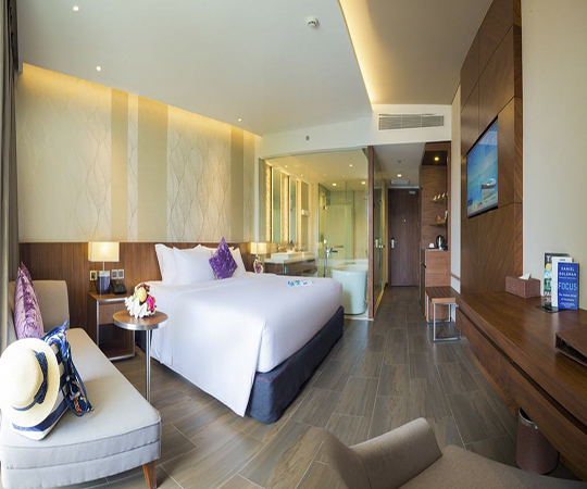 Phòng giường đôi Hướng phố (Double Room with City View)