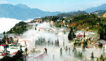 Nét Sa Pa trong quán bar cao nhất Việt Nam