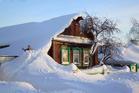 Thắng cảnh mùa đông Nga